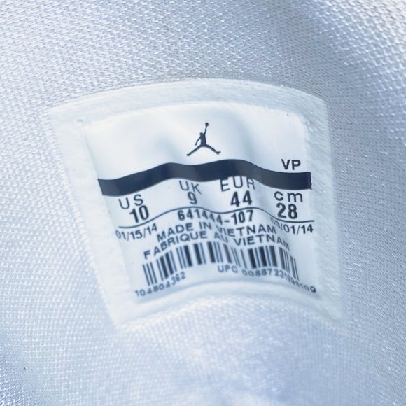 Nike Air Jordan Flight SC-3 Retro Men's White Kelly Green Throwback Sneaker 10 - Picture 5 of 8